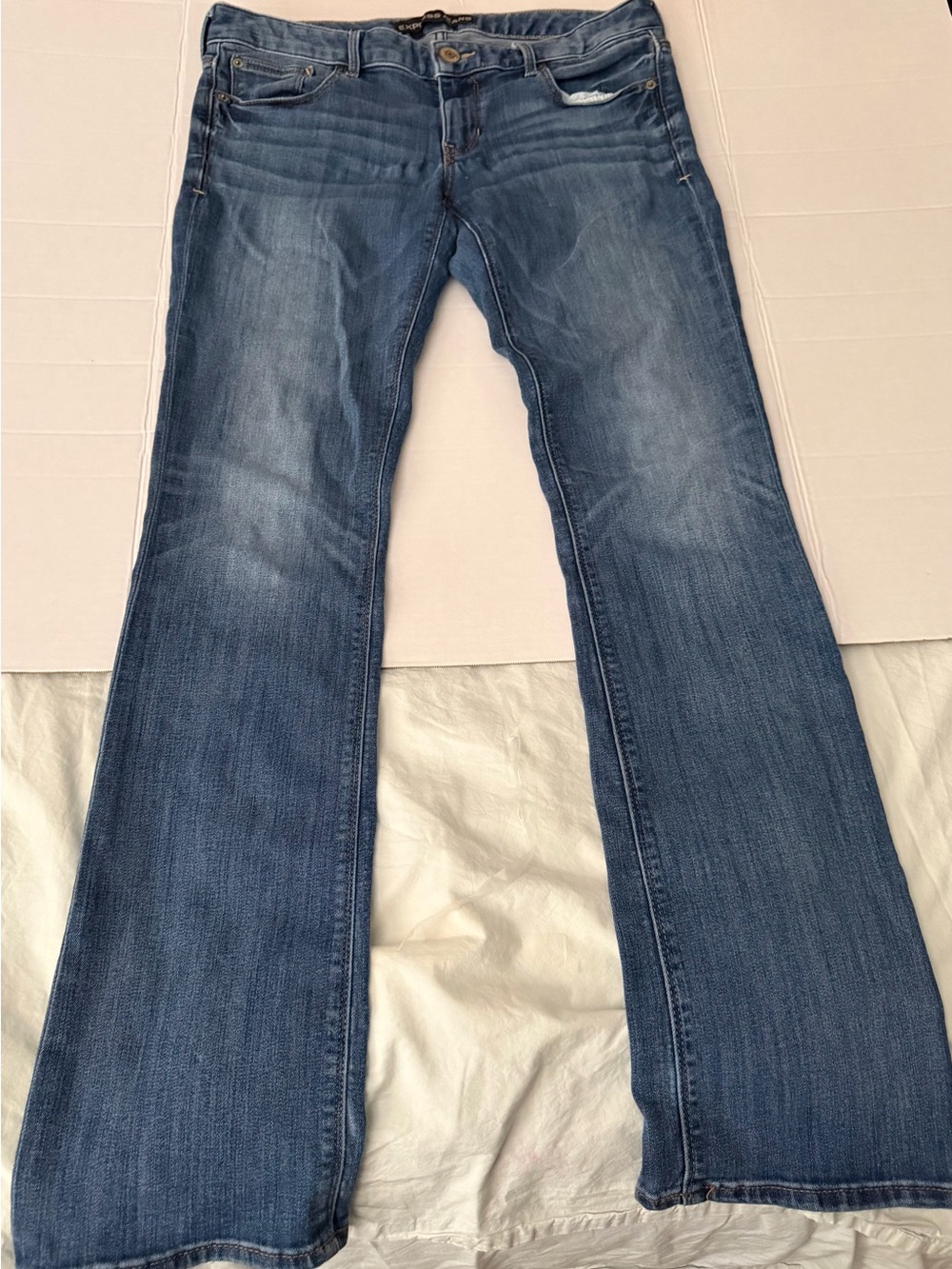 Express Women's Blue Bootcut Jeans